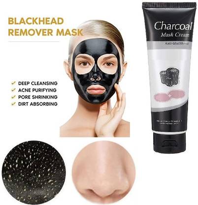 SEUNG Charcoal tube face cream for Prevents Pore Clogging & Removes Blackheads