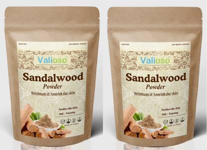 Valioso Sandalwood Powder For Face Pack | Chandan Powder For Glowing Skin Combo Pack