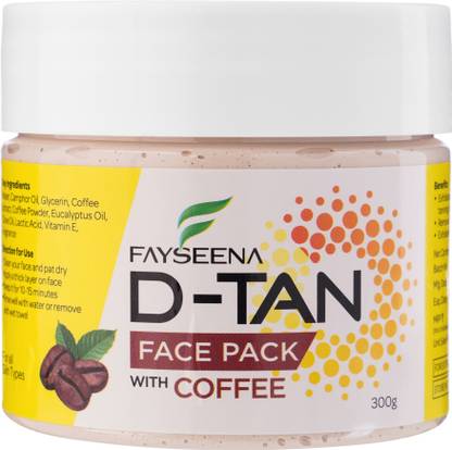 Fayseena D-Tan Face Pack With Coffee