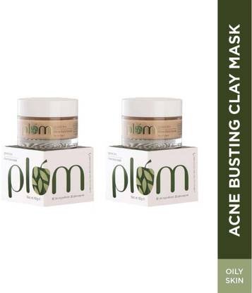 Plum Green Tea Clear Face Pack Mask | Clay Mask for Oily Skin