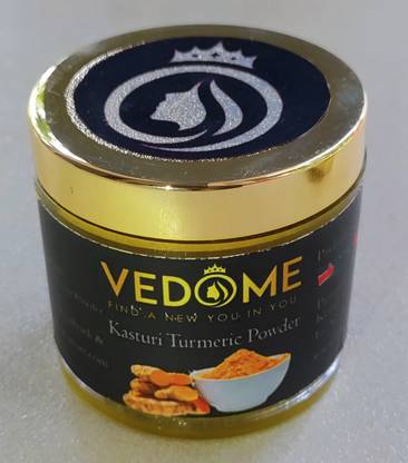VEDOME Kasturi Turmeric Powder for Treating Ace Pimples Scars