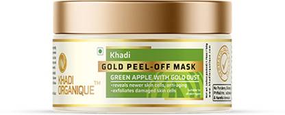 khadi ORGANIQUE Gold Peel Off Mask For Golden Glowing Skin