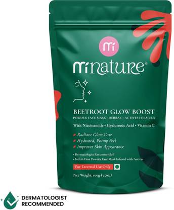 mi nature Beetroot Glow Mask - 100g