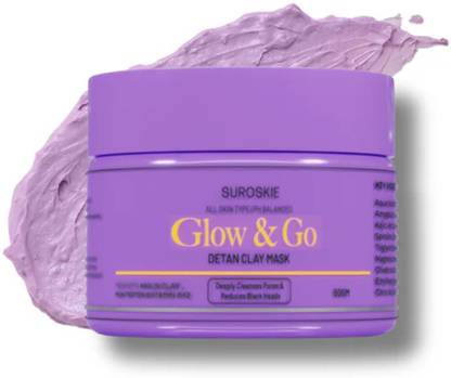 Suroskie Glow and Go De-tan Clay Mask