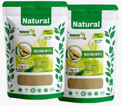 Natural Health and Herbal Products Multani Mitti Powder Face Pack