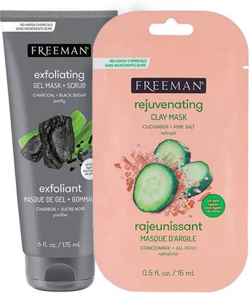 Freeman Exfoliating & Rejuvenating Mask Combo - Set of 2