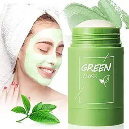 SIYDHA Green Tea Stick Mask For Blackheads Open Pores & Acne - All Skin Types {Herbal}