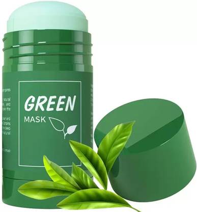 Prettify Tea Face Stick Mask Clay - Blackhead Remover, Deep Pore Cleansing