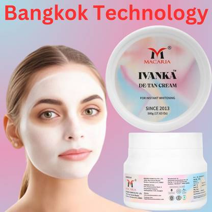 MACARIA YUII Insta-Brightening De-Tan Elixir Face Pack Mask 3 in 1