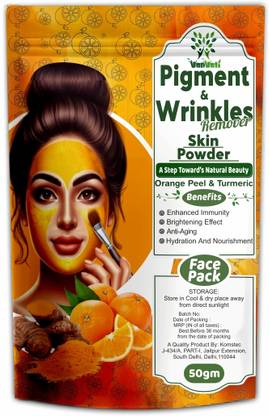 Vanvati Pigment & Wrinkles Remover Powder For Remove Wrinkle Face Pack Skin Powder