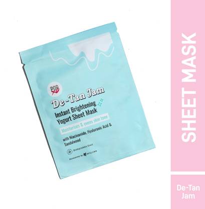 MyGlamm INSTANT BRIGHTENING YOGHURT SHEET MASK