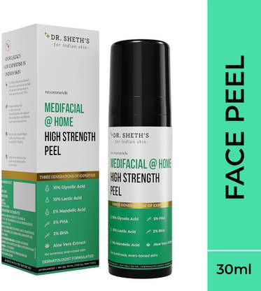 Dr. Sheth's Medifacial @ Home High Strength Peel| An exfoliating peel 30ml