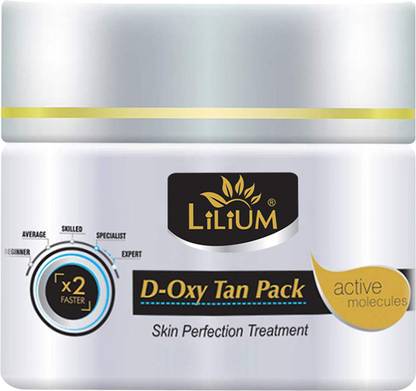 LILIUM D-OXY Tan Face Pack for Glowing Skin