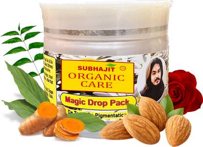 SUBHAJIT ORGANIC CARE Magic Drop Face Pack For De-tan & De-Pigmentation and Smooth & Brighten Skin