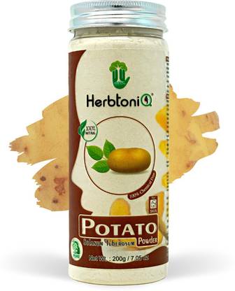 HerbtoniQ 100% Natural Potato Powder For Face Pack (Solanum Tuberosum)