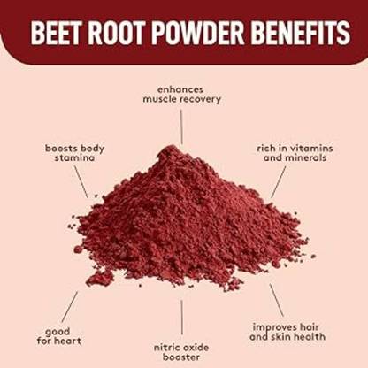 TQS Organic Beetroot Powder For Glowing Skin Face Pack