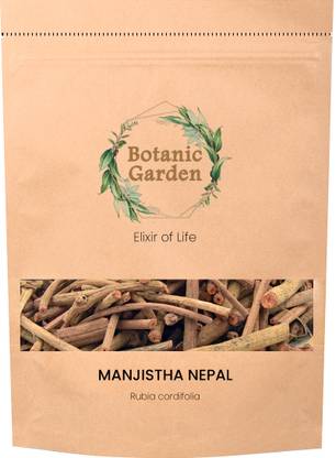 botanic garden Pure cordifolia Raw Herb | Indian Madder | Manjitha Herb - 100 g