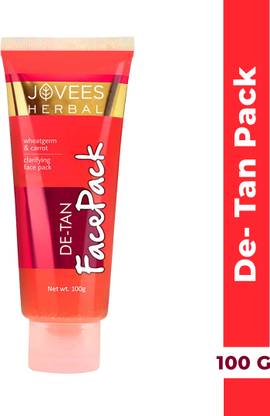 JOVEES Herbal De-Tan Face Pack, 100 g