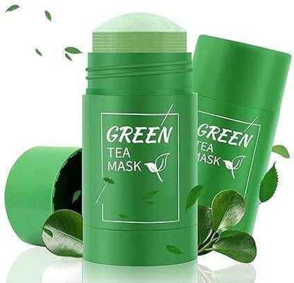 Gityou Green Tea Mask Stick, All Skin Types New Face Shaping Mask (40 Gm)  Face Shaping Mask