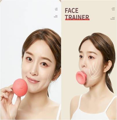 FlyTouch Pink Face Lift Exerciser Facial Skin Slimming Firming Jawline V Shape Exerciser  Face Shaping Mask
