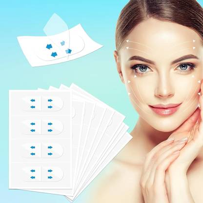 AARADHYAM invisible face lifting wrinkles tape Skin Tightening 1 packing 40 pcs.Tape  Face Shaping Mask