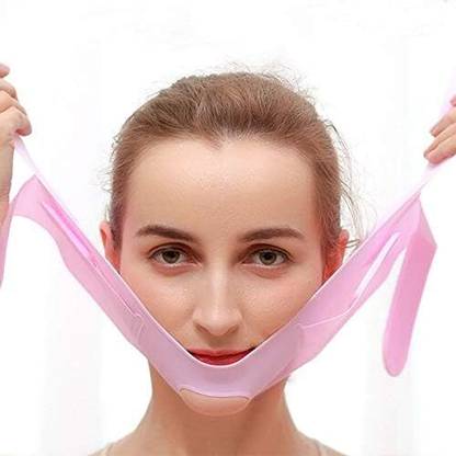 Sarang Silicone V Face Mask Lifting V Line Shape, Facial Slimming Bandage Mask  Face Shaping Mask
