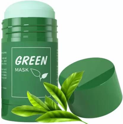 Tech Solutions Anti Acne Oil Control, Green Tea Purifying Clay Stick Mask Face Shaping Mask  Face Shaping Mask