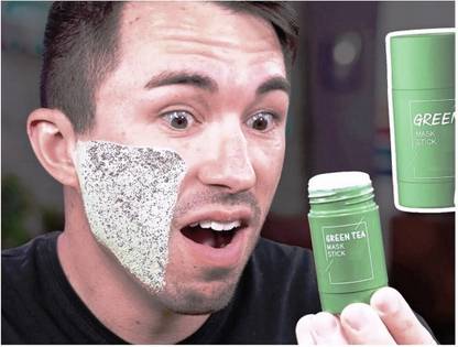 HelpFul A_Green Mask Stick (40gm) Green Tea 2  Face Shaping Mask