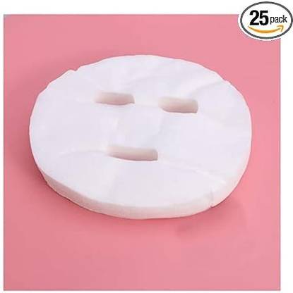 Fruitcolor ™ Facial Face Mask Sheet 23 Pieces Spa Skin Care Women Girls Natural Compressed  Face Shaping Mask