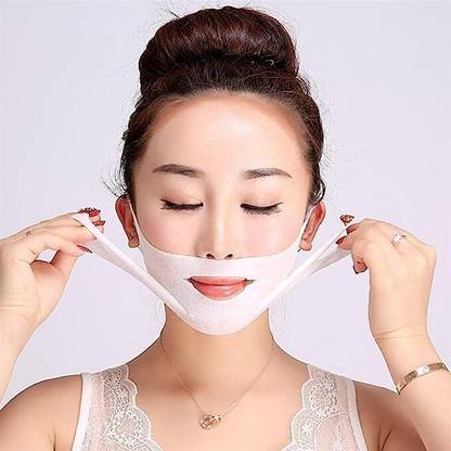 RAJBHUMI V- shape lifting slim face lift V line mask double lifting facial mask  Face Shaping Mask