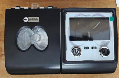 BYM RESPIRCARE BIPAP 30 PRO Machine with Humidifier and Mask-Medium Full Face Face Shaping Mask