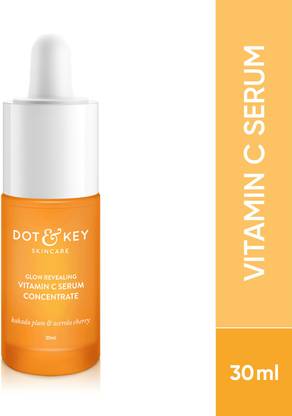 Dot & Key Vitamin C Face Serum with Hyaluronic for Glowing Skin, Reduces Dark Spot