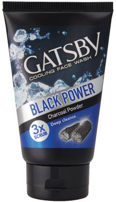 GATSBY Japan Cooling Perfect Clean - Contains Charcoal Powder Face Wash