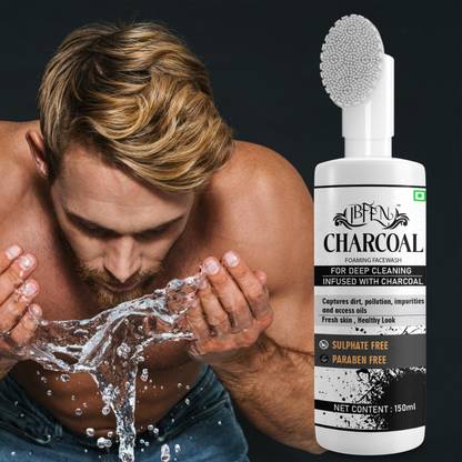 IBFEN Charcoal For Men & Women` Skin Radiance Formul, Removes Tanning & Pollution Face Wash
