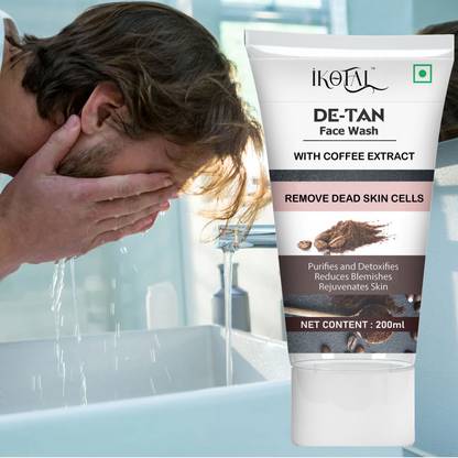 IKOTAL De Tan  For Men & Women , Detoxifies From Within , Reduces Dark Spot Face Wash