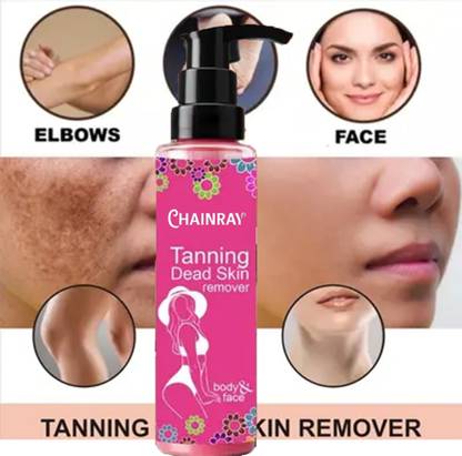 CHAINRAY Tanning remover 100% Natural Scrub Shower Gel Wash Smooth Softer D-Tan Removal Men & Women
