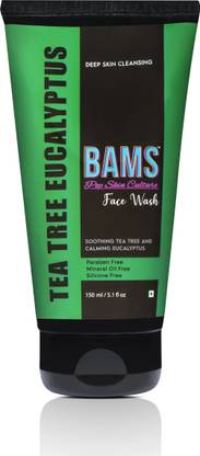 BAMS Pop Skin Culture Tea Tree Eucalyptus  Face Wash