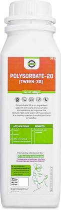 Oroots Polysorbate-20 (Tween 20)-400gm Solubilizer,Surfactant,Emulsifier(Cosmetic Gr.) Face Wash