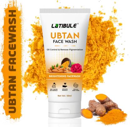 Latibule Ubtan Facewash For Skin Brightening & Lightening , Pimple Removing facewash Men & Women All Skin Types Face Wash  (50 ml)