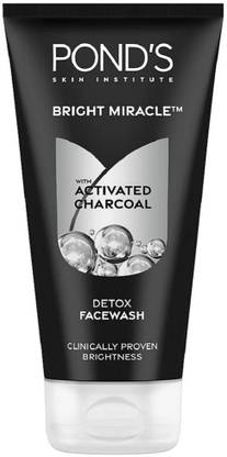 POND's DETOX FACEWASH with ACTIVATED CHARCOAL 100 Ml FACE 344 Face Wash