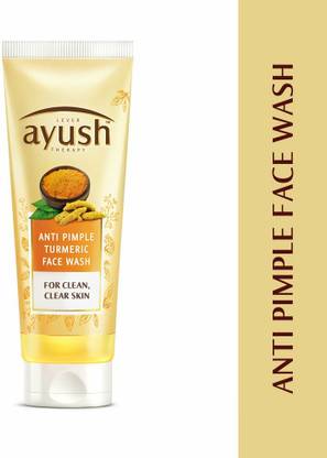 Lever Ayush Ayush Anti Pimple , 80g Pack of 3 Face Wash