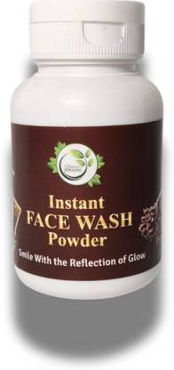 Naira's organic Essentials Instant Facewash Chocolate & Milk Powder For Smooth, Soft and Glowing Skin Face Wash