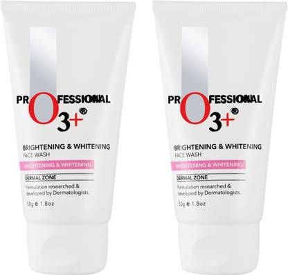 O3+ Brightening & Whitening  Face Wash