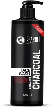BEARDO Activated Charcoal Anti-Pollution for Deep Pore Cleaning, 200ml | Removes Dirt & Impurities | Suitable for Acne Prone Skin | For Men Face Wash  (200 ml) at Rs. 315