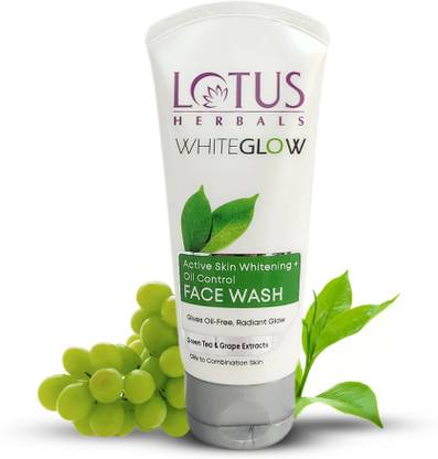 LOTUS HERBALS HERBALS WHITEGLOW ACTIVE SKIN WHITENING + OIL CONTROL Face Wash