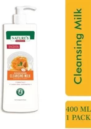Nature's Essence Nourishing Cleansing Milk Almond & Honey, White Fresh. 400 ml Face Wash