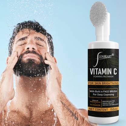 Floarkart Vitamine C  For Oil Control __ Glowing Clear Skin Tone, Removes Tan Face Wash