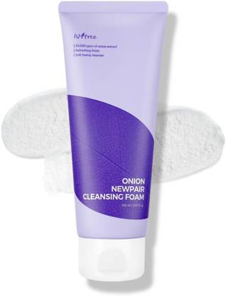 Isntree Onion Newpair Cleansing Foam | Targets Blemishes, Evens Skin Tone, Reduces Hyperpigmentation | With Onion Extract & Vitamin C Derivatives | Gentle Korean Face Wash