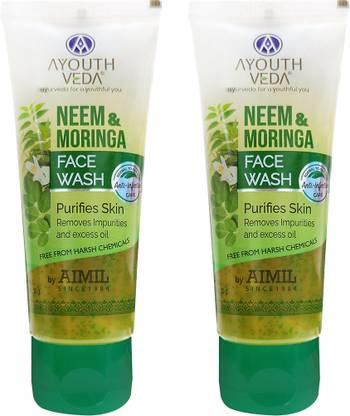 Ayouthveda Neem & Moringa (pack of 2) Face Wash