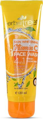 Herbal Tree Skin Whitening Vitamin C  for Glowing, Brightening & Oil Control Face Wash